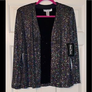 NWT Ronni Nicole Petite by Ouida PM Cardigan